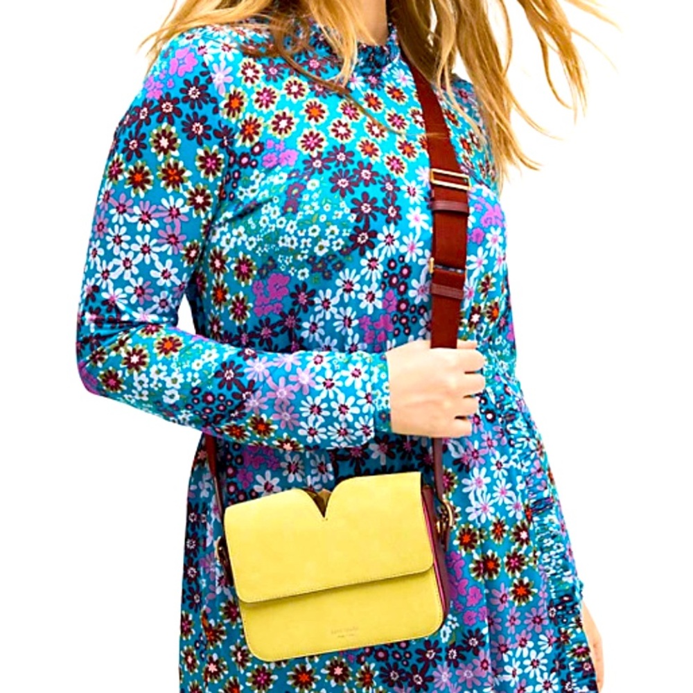 ♠️NWT Kate Spade Mystery Suede Shoulder Bag♠️